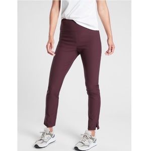 Athleta wander slim ankle pant 2 antique burgundy
